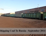 Shipping Coal To Russia - September 2014